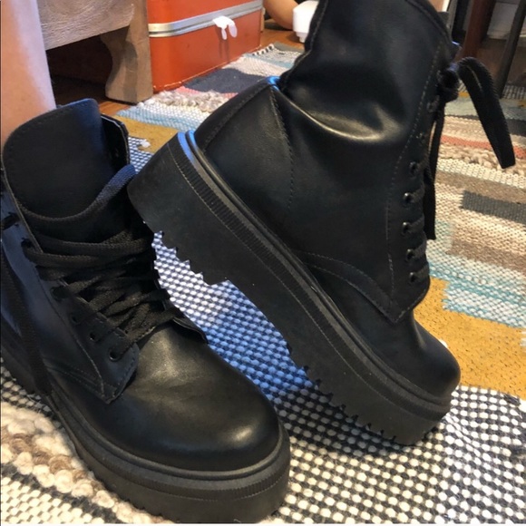asos combat boots